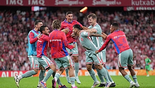 Atletico Madrid 90+2'de kazandı
