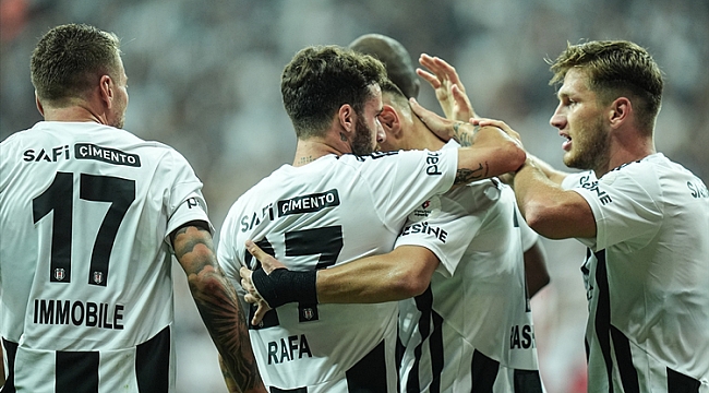 Beşiktaş 3 puanı 4 golle aldı