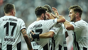 Beşiktaş 3 puanı 4 golle aldı