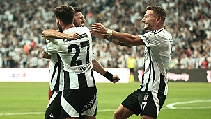 Beşiktaş galibiyeti böyle kutladı! İşte o anlar...