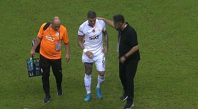 Galatasaray'da Mauro Icardi sakatlandı! Son durum...