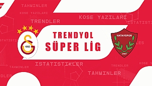 Galatasaray - Hatayspor iddaa tahmini