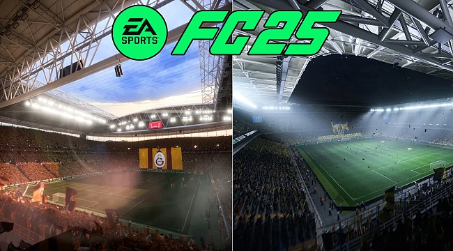 Galatasaray ve Fenerbahçe stadyumları EA Sports FC 25'te!
