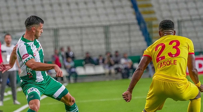 Konya'da gol sesi yok