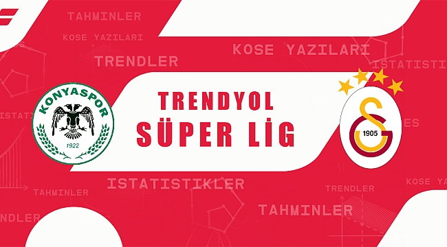 Konyaspor - Galatasaray iddaa tahmini