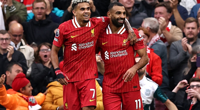 Liverpool'dan 2'de 2 geldi! Mohamed Salah tarih yazdı