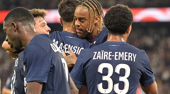 Paris SG'den yarım düzine gol