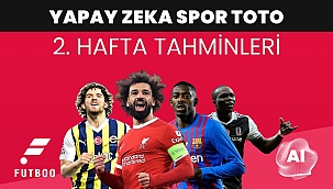 Spor Toto 2. hafta yapay zeka tahminleri 