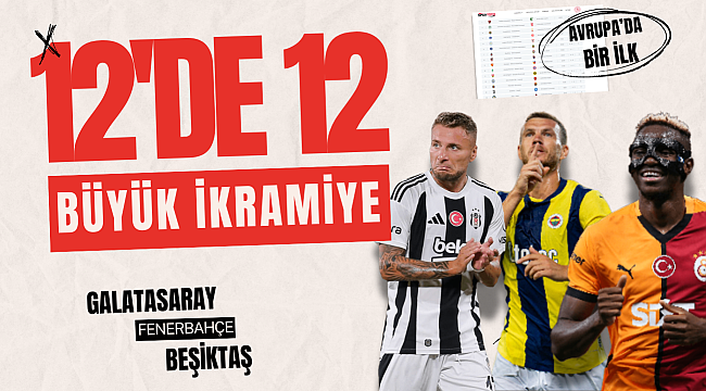 12'de 12 yaptı, 2 milyon TL kazandı
