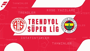 ​​​​​​​Antalyaspor - Fenerbahçe maçı iddaa tahmini