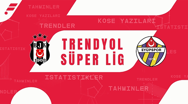 Beşiktaş - Eyüpspor maçı iddaa tahmini