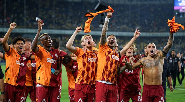 Derbide zafer Galatasaray'ın oldu