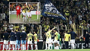 Fenerbahçe Kadıköy'deki zaferi böyle kutladı! O anlar