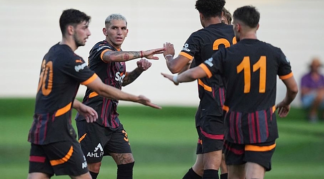 Galatasaray'dan 8 gollü maç