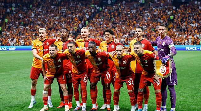 Galatasaray kadroyu açıkladı