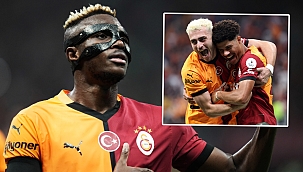 Galatasaray maç sonunda 5 gollü zaferi böyle kutladı!