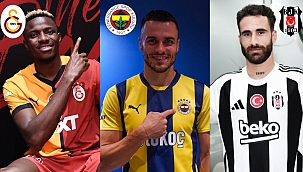 İşte üç büyüklerde transfer özeti; gelenler - gidenler