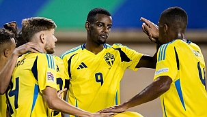 İsveç, Fernando Santoslu Azerbaycan'ı 3 golle yendi