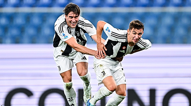 Juventus, Genoa'da güle oynaya kazandı! Vlahovic...