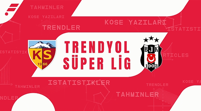 Kayserispor - Beşiktaş maçı iddaa tahmini