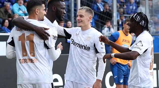 Leverkusen deplasmanda zorlanmadı
