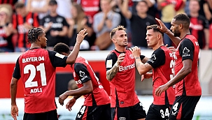 Bayer Leverkusen birkez daha yaptı, 90+3'te döndü