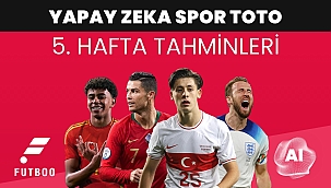Spor Toto 5. hafta tahminleri Yapay Zeka