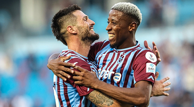 Trabzonspor ilk kez kazandı!