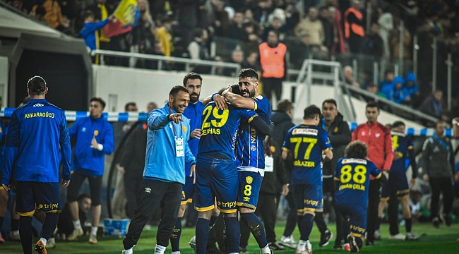 Ankaragücü'nden lidere 4 gol