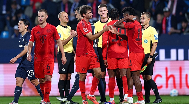 Bayern Münih, Bochum'a patladı! Güle oynaya...