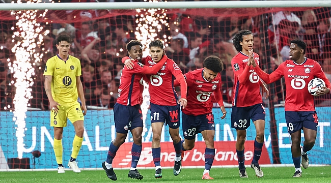 Lille'e 15 dakika yetti