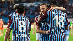 Trabzonspor 90+1'de güldü! Sahneye Edin Visca çıktı
