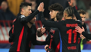 Barcelona'dan gol yağmuru