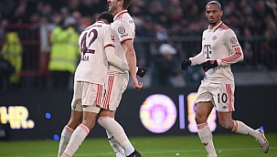 Bayern Münih zorlamadı, tek gol yetti