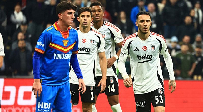 Beşiktaş'a evinde 4 gollü şok!