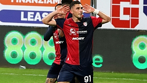 Cagliari'ye tek gol yetti