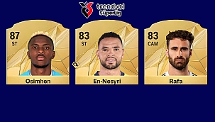 İşte EA FC25'te Süper Lig'in en iyi 10 oyuncusu! Zirve...