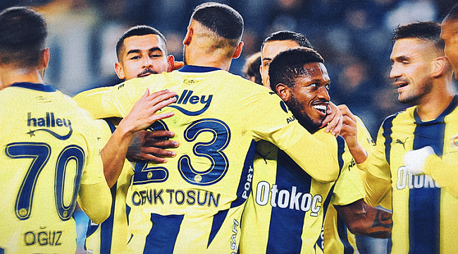 Fenerbahçe 2 golle kazandı