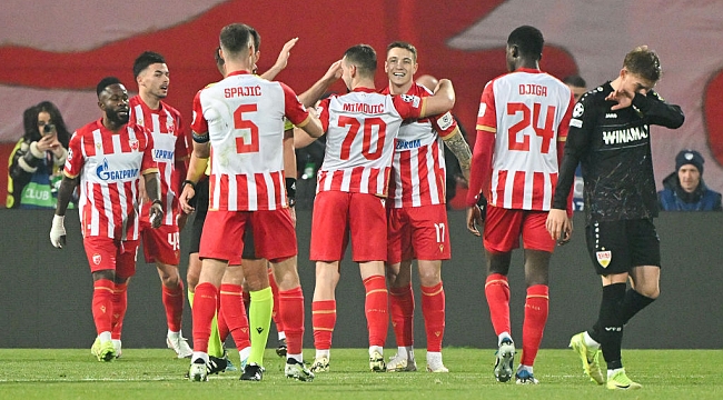 Rade Krunic attı, Kızılyıldız Stuttgart'ı parçaladı