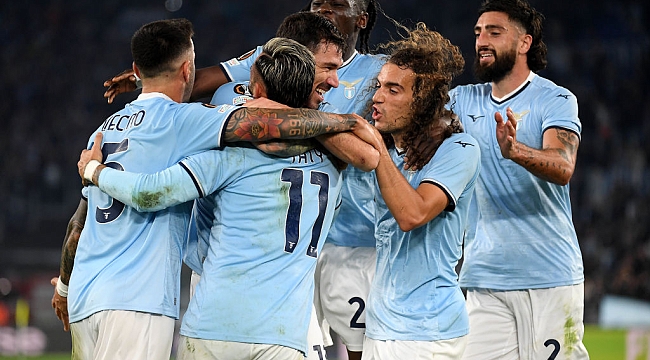 Lazio uzatmalarda güldü! Avrupa Ligi'nde tekler