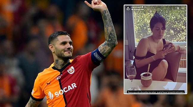 Mauro Icardi'den Wanda Nara paylaşımı