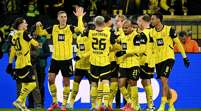 Nuri Şahin'in Dortmund'u güle oynaya kazandı!