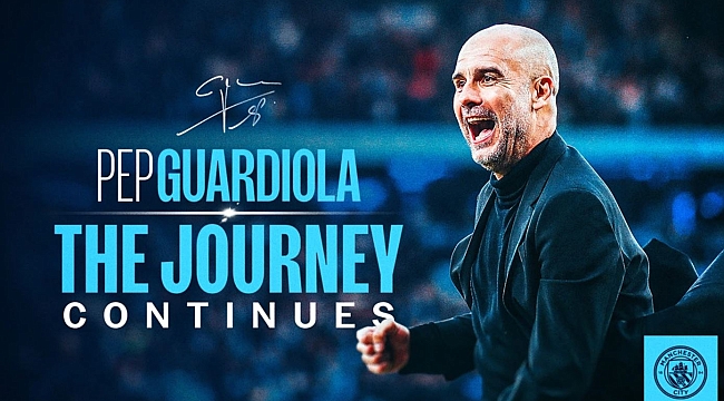 Pep Guardiola imzayı attı