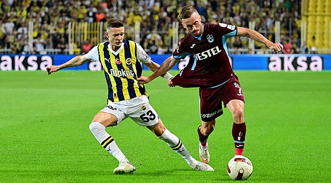 Trabzonspor - Fenerbahçe muhtemel 11'ler