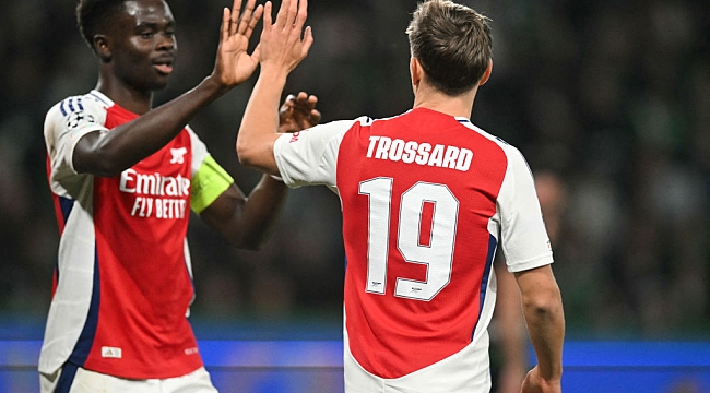 Arsenal Londra'da hata yapmadı! Yıldızlar sahnede