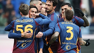 AS Roma çok rahat kazandı