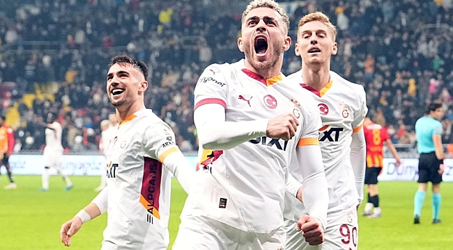 Galatasaray'dan 5 gollü zafer!