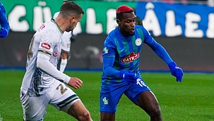 Rize'de puanlar paylaşıldı!