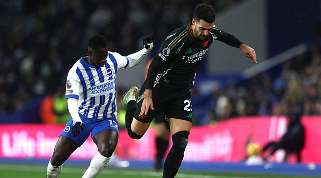 Arsenal'e Brighton engeli!