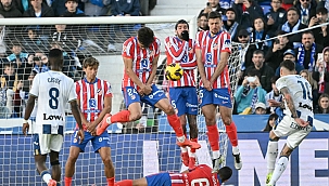 Atletico Madrid'e Leganes şoku! Real'e fırsat doğdu